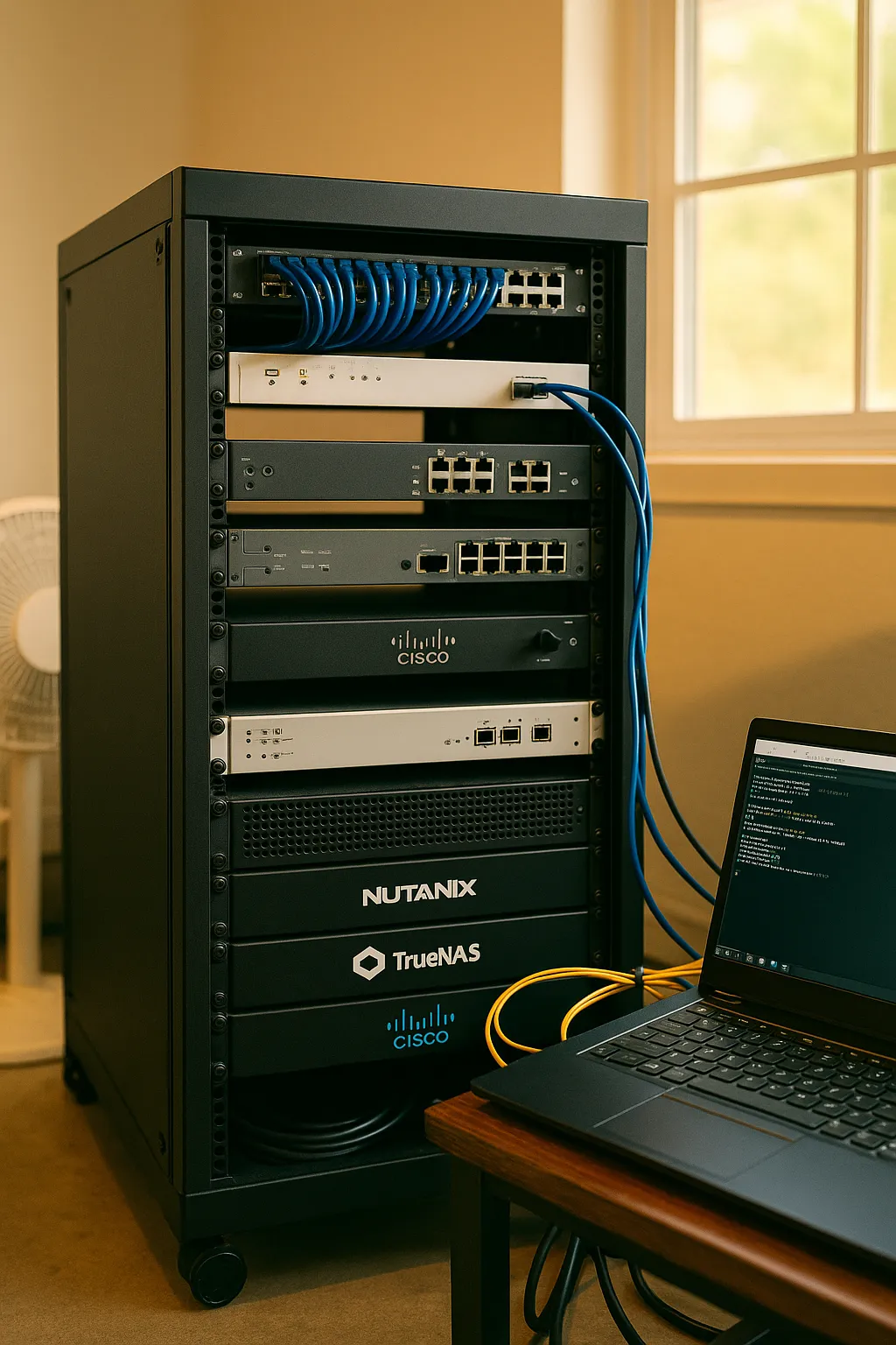 2025 Home Lab: Nutanix, Cisco, TrueNAS, and Testing