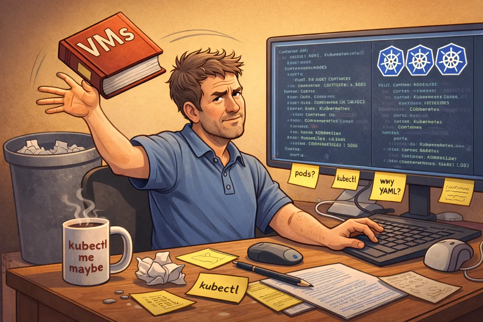 Unlearning VMs: One Infrastructure Guy's Kubernetes Journey