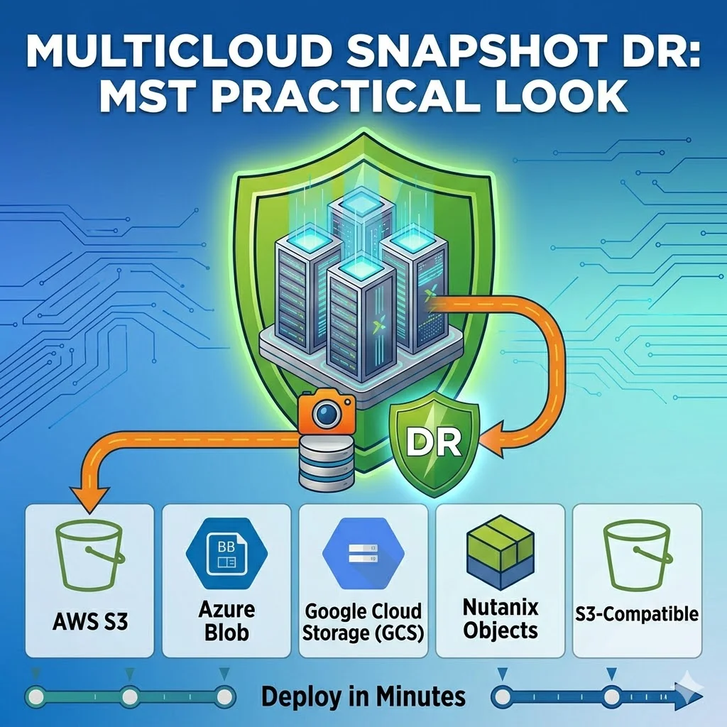 A Practical Look at Nutanix MST for Disaster Recovery