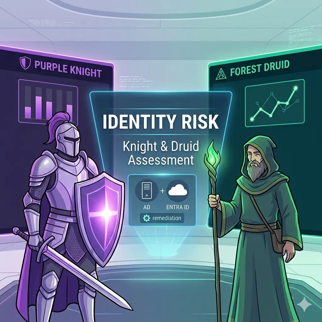 Sizing Up Identity Risk with Purple Knight and Forest Druid